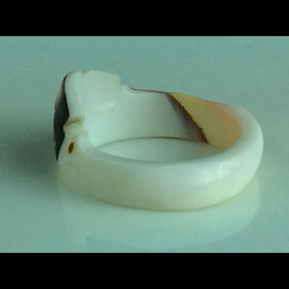 Real seashell ring - Picture 2 of 3